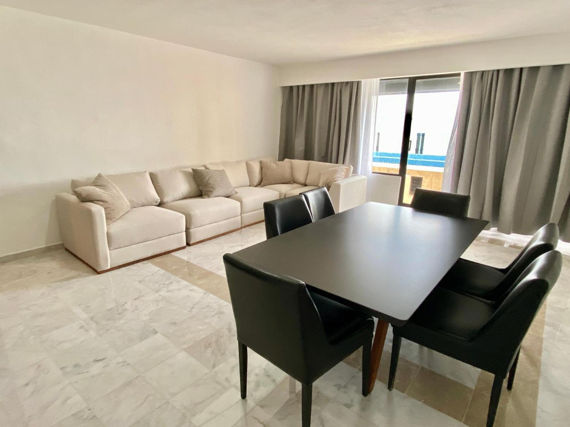 Condo In Ocean Front Resort Cancún Pokój zdjęcie