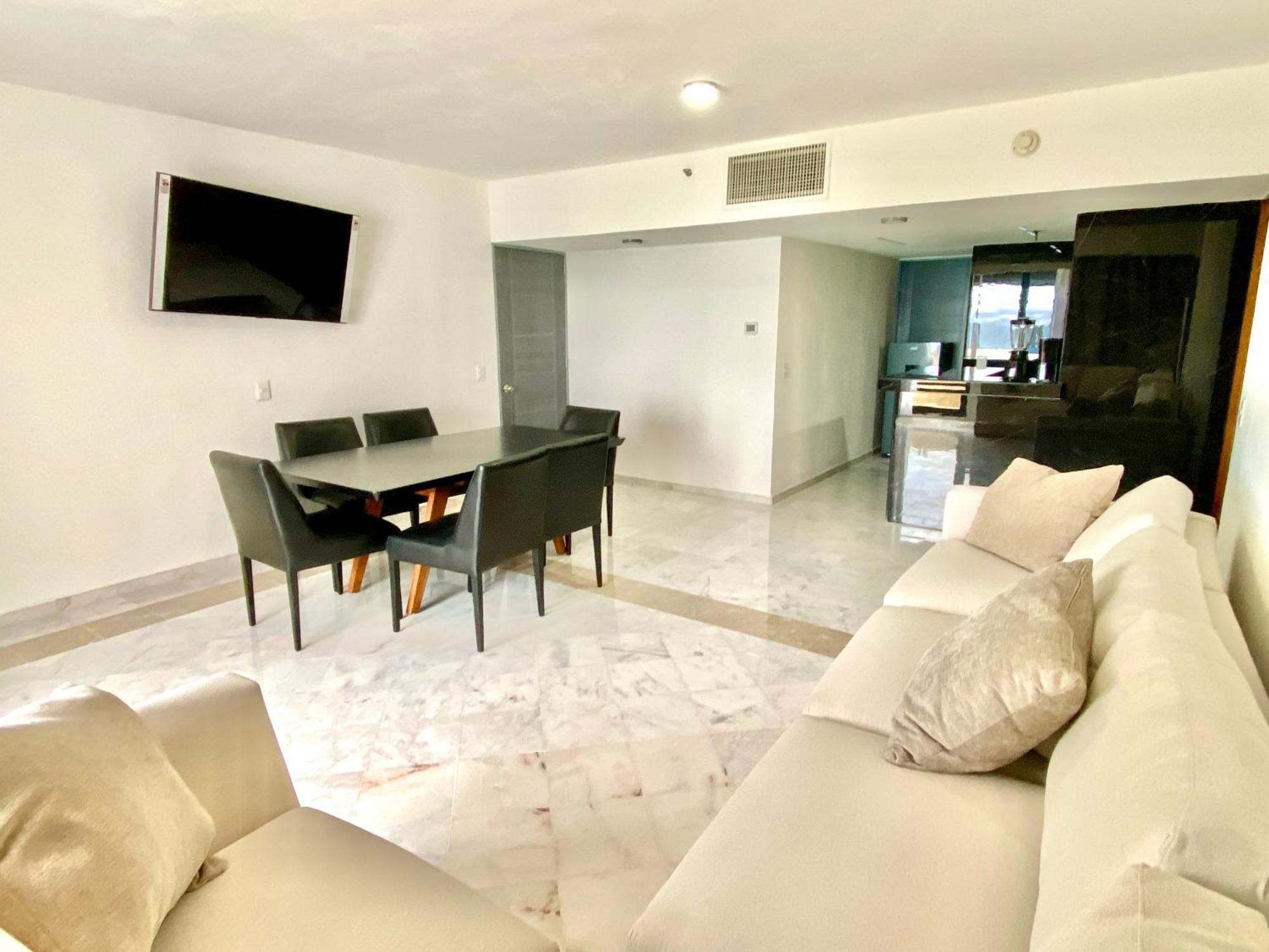 Condo In Ocean Front Resort Cancún Pokój zdjęcie